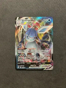 Pokemon TCG Glaceon Vmax 041/203! NM Condition! See Description! - Image 1