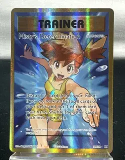 Pokemon Misty's Determination (Full Art) 108/108 Ultra Rare XY - Evolutions - Image 1