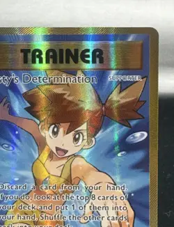 Pokemon Misty's Determination (Full Art) 108/108 Ultra Rare XY - Evolutions - Image 4