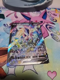 Pokemon TCG Galarian Rapidash V 168/198 Chilling Reign - Miscut - Image 2