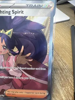 Iris's Fighting Spirit Pokemon Journey Together 180/159 Full Art Ultra Rare NM - Image 4