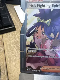 Iris's Fighting Spirit Pokemon Journey Together 180/159 Full Art Ultra Rare NM - Image 5