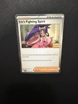 Pokemon Asia Exclusive Iris's Fighting Spirit Ultra Ball Promo Stamped 149/159 - Image 1