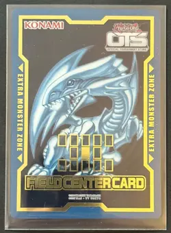 Yugioh Blue-Eyes White Dragon OTS Field Center Card Official Promo NM - Image 1