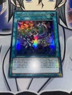 Yugioh Maliss In Underground CRBR-EN021 1st edition Ultra Rare - Image 1