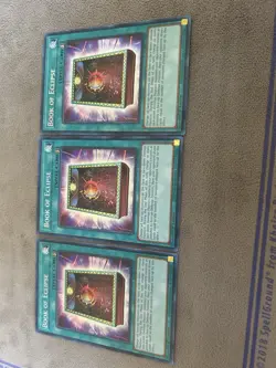 *** 3X BOOK OF ECLIPSE 3X *** PLAYSET SECRET RARE 1ST EDITION BLMR-EN090 YUGIOH! - Image 2