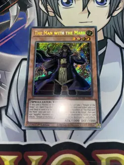 YUGIOH The Man With The Mark MZTM-EN001 Secret Rare 1ST ED - Image 1