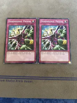 YUGIOH TCG DIMENSIONAL PRISON SDCR-EN033 COMMON 1ST EDITION MP x2 - Image 1