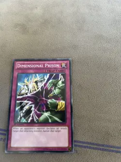YUGIOH TCG DIMENSIONAL PRISON SDCR-EN033 COMMON 1ST EDITION MP x2 - Image 5
