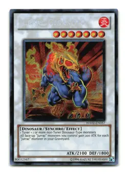 Jurrac Giganoto - HA02-EN057 Secret Rare - YuGiOh-LP - Image 1
