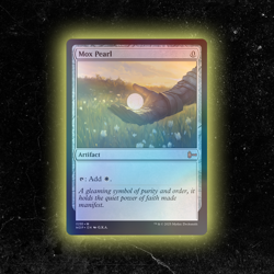 FOIL - Mox Pearl - Custom Magic: The Gathering Card - High-Quality - Image 1