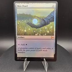 FOIL - Mox Pearl - Custom Magic: The Gathering Card - High-Quality - Image 2