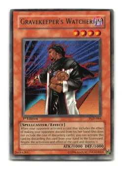 Gravekeeper's Watcher - PGD-064 1st Edition Rare - YuGiOh-LP - Image 1