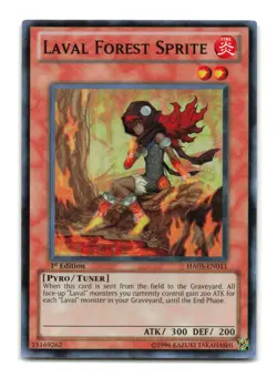 Laval Forest Sprite - HA05-EN011 1st Edition Super Rare - YuGiOh-LP - Image 1