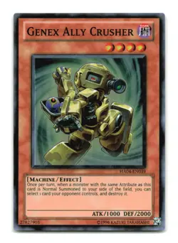 Genex Ally Crusher - HA04-EN039 Super Rare - YuGiOh-LP - Image 1