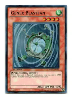 Genex Blastfan - HA02-EN043 1st Edition Super Rare - YuGiOh-LP - Image 1