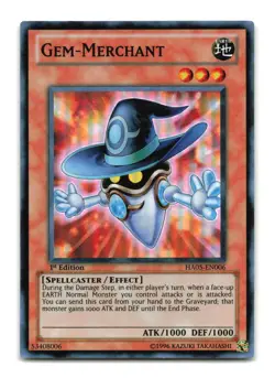 Gem-Merchant - HA05-EN006 1st Edition Super Rare - YuGiOh-LP - Image 1