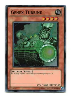Genex Turbine - HA02-EN008 Super Rare - YuGiOh-LP - Image 1