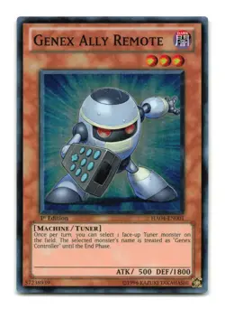 Genex Ally Remote - HA04-EN001 1st Edition Super Rare - YuGiOh-LP - Image 1