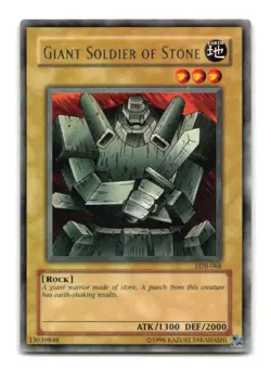 Giant Soldier of Stone - LOB-068 Rare - YuGiOh-LP - Image 1