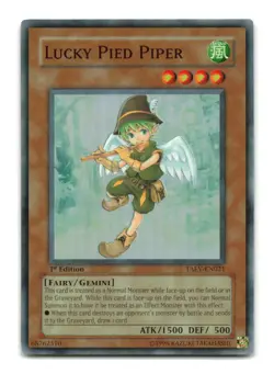Lucky Pied Piper - TAEV-EN021 1st Edition Super Rare - YuGiOh-LP - Image 1