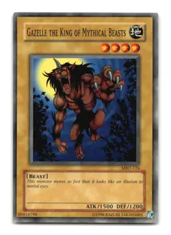 Gazelle the King of Mythical Beasts - MRD-124 - YuGiOh-LP - Image 1