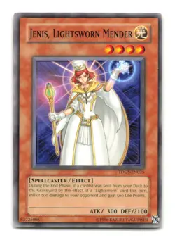Jenis, Lightsworn Mender - TDGS-EN025 - YuGiOh-LP - Image 1