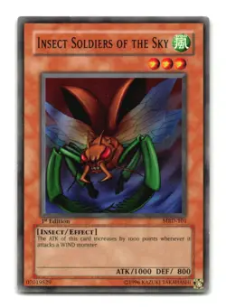 Insect Soldiers of the Sky - MRD-101 1st Edition - YuGiOh-LP - Image 1
