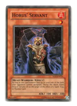 Horus' Servant - SOD-EN016 - YuGiOh-LP - Image 1