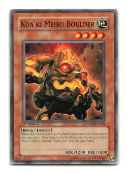 Koa'ki Meiru Boulder - ANPR-EN018 1st Edition - YuGiOh-LP - Image 1