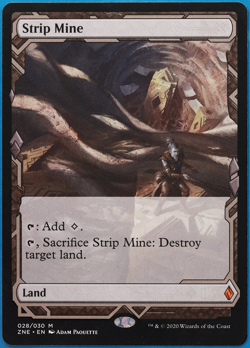 Strip Mine Zendikar Rising Expeditions NM Mythic Rare CARD (499431) ABUGames - Image 1