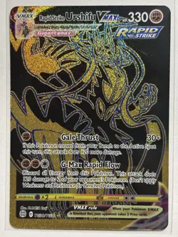 Rapid Strike Urshifu VMAX TG30/TG30 - Brilliant Stars Secret Rare Pokemon Card - Image 1
