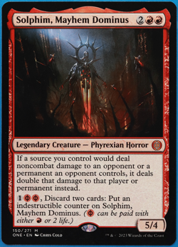 Solphim, Mayhem Dominus Phyrexia: All Will Be One NM CARD (499407) ABUGames - Image 1