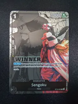 Sengoku WINNER promo (ST19-002)(One Piece Card Game) English - Image 1