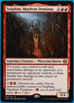 Solphim, Mayhem Dominus Phyrexia: All Will Be One NM CARD (499406) ABUGames - Image 1