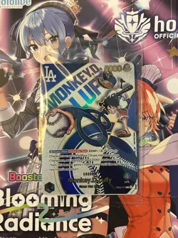 ONE PIECE NIGHT LOS ANGELES DODGERS MONKEY D. LUFFY PROMO CARD GAME SEALED ODA - Image 1