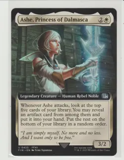 Ashe, Princess of Dalmasca Extended Art MtG Card FIN 425 Final Fantasy - Image 1