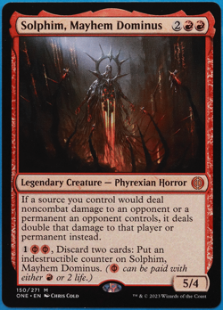 Solphim, Mayhem Dominus Phyrexia: All Will Be One NM CARD (499405) ABUGames - Image 1