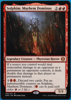 Solphim, Mayhem Dominus Phyrexia: All Will Be One NM CARD (499404) ABUGames - Image 1