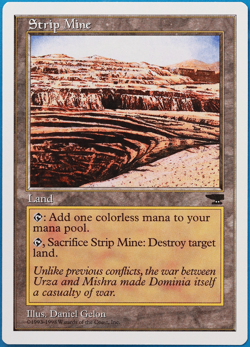 Strip Mine Anthologies NM Land Rare MAGIC GATHERING CARD (ID# 499429) ABUGames - Image 1