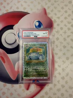 2002 Venusaur Legendary Collection Reverse Foil Card #18 PSA 8 NM-MT Pokemon TCG - Image 1