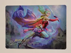 Terra, Herald of Hope GOLD STAMPED Art Card (20/53) - MTG Final Fantasy - NM - Image 1