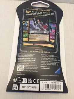 NEW Three Disney Lorcana Rise of the Floodborn Trading Card Game Packs - 36 Card - Image 5