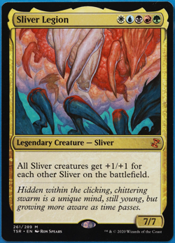 Sliver Legion Time Spiral Remastered NM Mythic Rare CARD (499397) ABUGames - Image 1