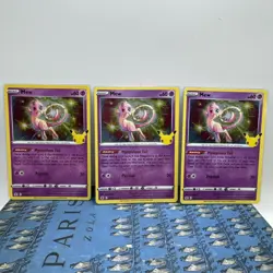 12x Pokemon Mew Holo Card 25th Anniversary Celebrations No 11/25 English Edition - Image 4