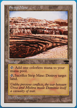 Strip Mine Anthologies NM Land Rare MAGIC GATHERING CARD (ID# 499428) ABUGames - Image 1
