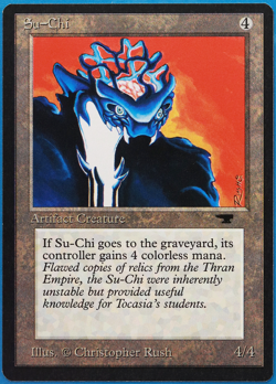 Su-Chi Antiquities NM (Reserved List MTG Magic Card) (499436) ABUGames - Image 1