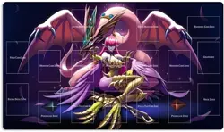 New Playmat Harpie Lady & Pet Dragon TCG CCG Trading Card Game Zd039-409-a - Image 2