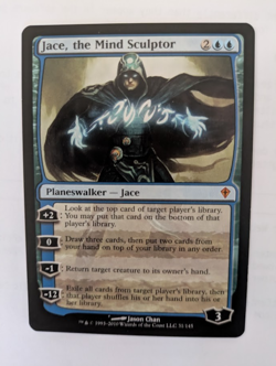 Jace Mind Sculptor Worldwake MTG NM Free shipping with tracking - Image 1
