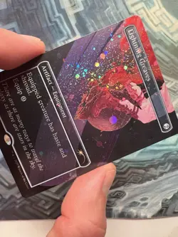 MTG Galaxy Foil Arcane Signet & Lightning Greaves Both NM Unplayed SLD Wormhole - Image 4